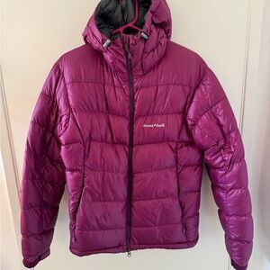 Montbell Women's Purple Puffer Jacket